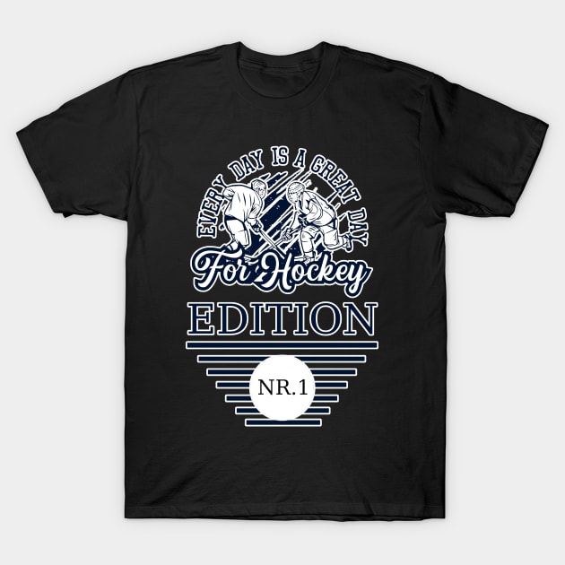 Ice Hockey T-Shirt by Shirtrunner1